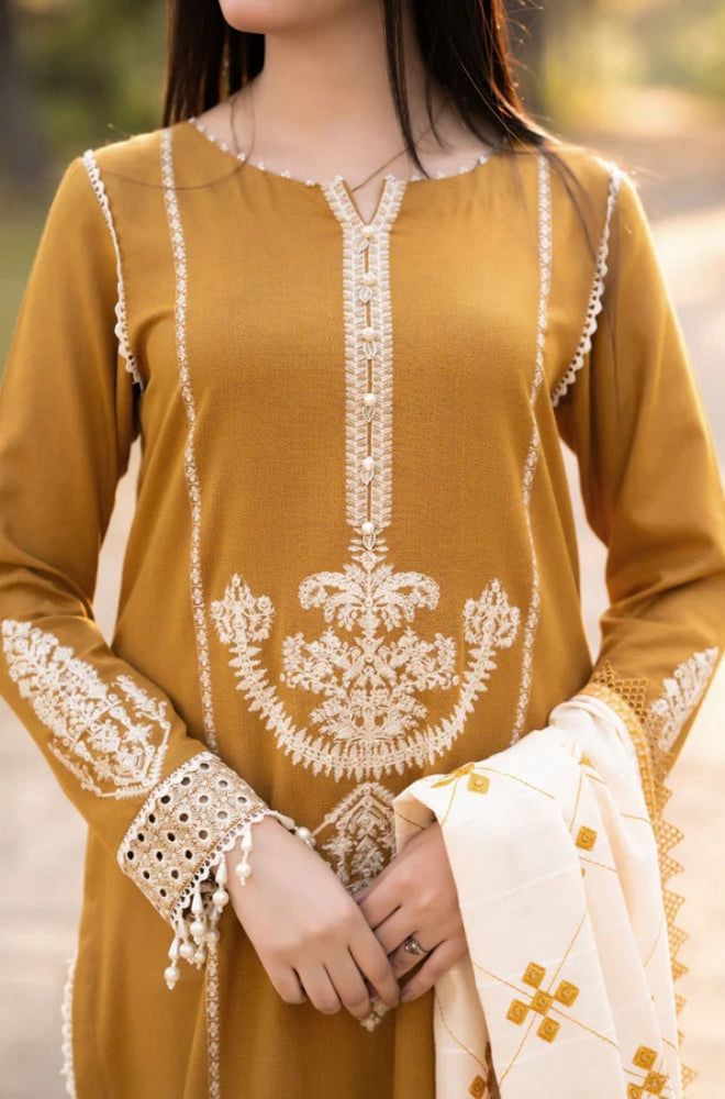 Brand Baroque Winter Collection Fabric Airjet dhanak