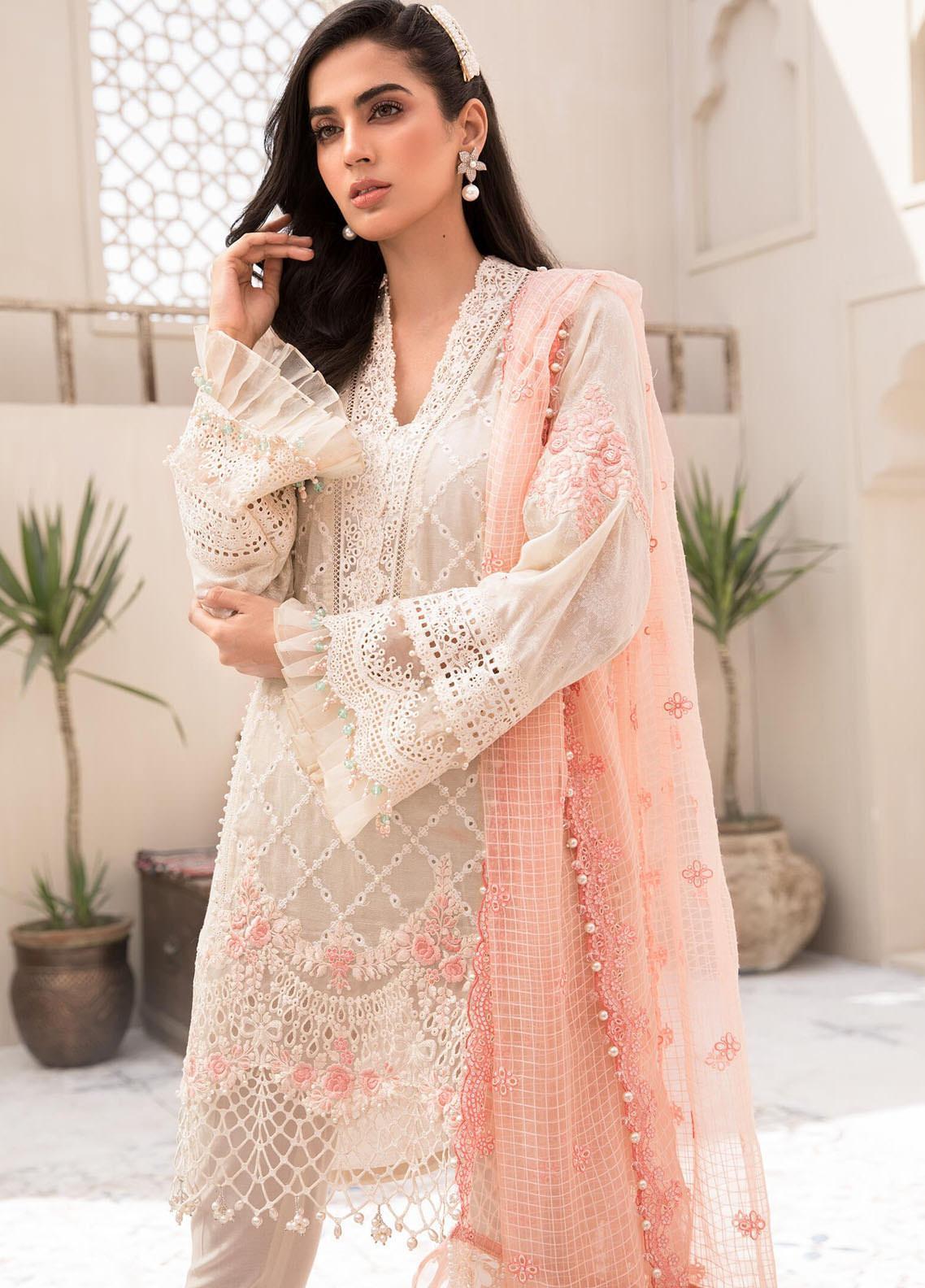 Premium 3pc EMB Linen Zarmeen & Emaan