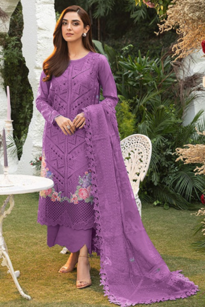 Premium 3pc EMB Viscose Zarmeen & Emaan