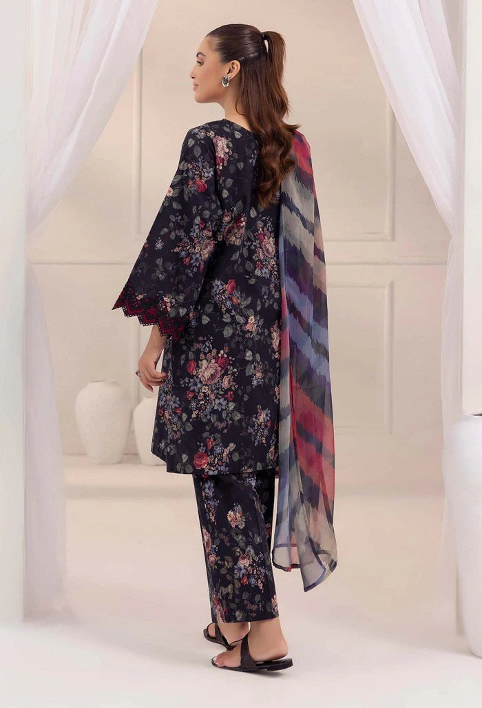 Unstitched Winter Karndi Printed Dress 3 Piece